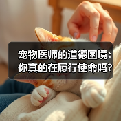 宠物医师的道德困境：你真的在履行使命吗？（图2）