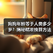 狗狗年龄等于人类多少岁？揭秘精准换算方法（图1）