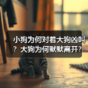 小狗为何对着大狗凶叫？大狗为何默默离开？（图3）
