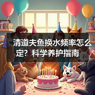 清道夫鱼换水频率怎么定？科学养护指南（图4）