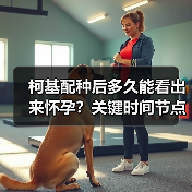 柯基配种后多久能看出来怀孕？关键时间节点与征兆全解析（图2）