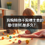 狗狗转换干狗粮主食的最佳时机是多久？（图3）