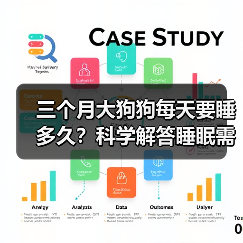 三个月大狗狗每天要睡多久？科学解答睡眠需求（图2）