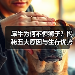 犀牛为何不惧狮子？揭秘五大原因与生存优势（图3）
