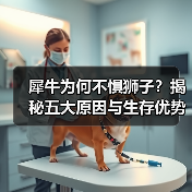 犀牛为何不惧狮子？揭秘五大原因与生存优势（图4）