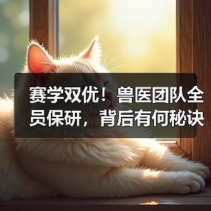 赛学双优！兽医团队全员保研，背后有何秘诀？（图2）