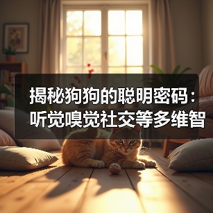 揭秘狗狗的聪明密码：听觉嗅觉社交等多维智商解析（图2）