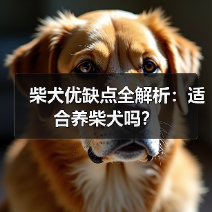 柴犬优缺点全解析：适合养柴犬吗？（图2）