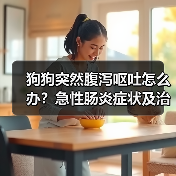狗狗突然腹泻呕吐怎么办？急性肠炎症状及治疗全解析（图2）