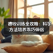 德牧训练全攻略：科学方法培养乖巧伴侣（图3）