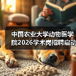 中国农业大学动物医学院2026学术岗招聘启动 全健康理念引领人才引进