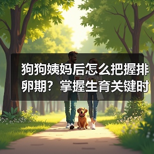 狗狗姨妈后怎么把握排卵期？掌握生育关键时间点（图2）