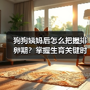 狗狗姨妈后怎么把握排卵期？掌握生育关键时间点（图3）