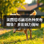 英国短毛猫毛色种类有哪些？多彩魅力揭秘（图4）