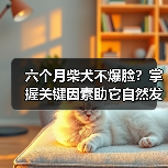 六个月柴犬不爆脸？掌握关键因素助它自然发育