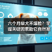六个月柴犬不爆脸？掌握关键因素助它自然发育（图4）