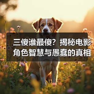 三傻谁最傻？揭秘电影角色智慧与愚蠢的真相（图2）