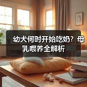 幼犬何时开始吃奶？母乳喂养全解析