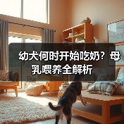 幼犬何时开始吃奶？母乳喂养全解析（图2）