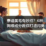 泰迪美毛有妙招？6种狗粮成分教你打造闪亮毛发