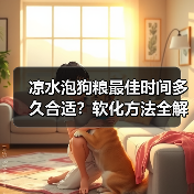 凉水泡狗粮最佳时间多久合适？软化方法全解析（图3）
