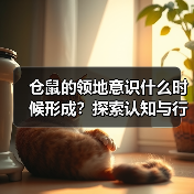 仓鼠的领地意识什么时候形成？探索认知与行为形成过程（图3）