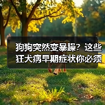 狗狗突然变暴躁？这些狂犬病早期症状你必须知道（图4）