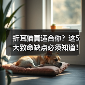 折耳猫真适合你？这5大致命缺点必须知道！（图2）