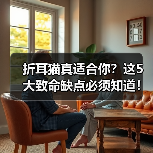 折耳猫真适合你？这5大致命缺点必须知道！（图3）