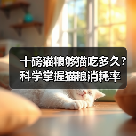 十磅猫粮够猫吃多久？科学掌握猫粮消耗率（图3）