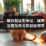 禁办狗证引争议：城市治理与养犬权益如何平衡？（图3）
