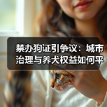 禁办狗证引争议：城市治理与养犬权益如何平衡？（图4）