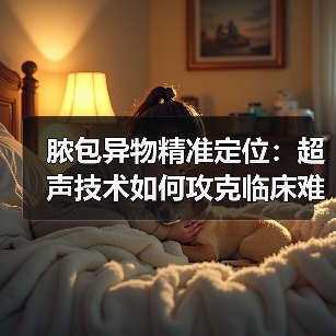 脓包异物精准定位：超声技术如何攻克临床难题？