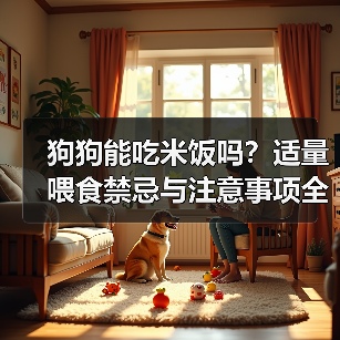 狗狗能吃米饭吗？适量喂食禁忌与注意事项全解析（图2）
