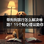 带狗狗旅行怎么解决难题？15个贴心建议助你轻松出行（图2）