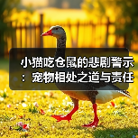 小猫吃仓鼠的悲剧警示：宠物相处之道与责任感（图3）
