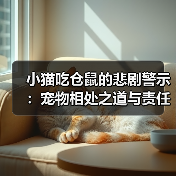 小猫吃仓鼠的悲剧警示：宠物相处之道与责任感（图4）