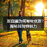 灰白猫为何神秘优雅？揭秘其独特魅力（图2）