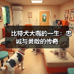 比特犬大嘴的一生：忠诚与勇敢的传奇（图4）