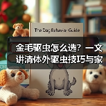 金毛驱虫怎么选？一文讲清体外驱虫技巧与家长经验（图3）