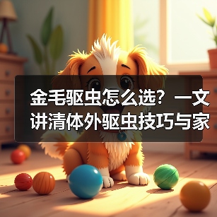金毛驱虫怎么选？一文讲清体外驱虫技巧与家长经验（图4）