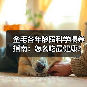 金毛各年龄段科学喂养指南：怎么吃最健康？（图2）