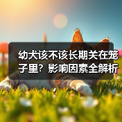 幼犬该不该长期关在笼子里？影响因素全解析（图3）