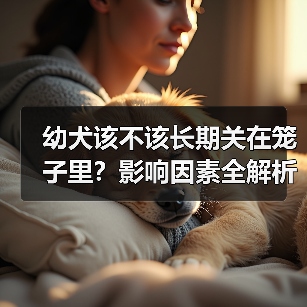 幼犬该不该长期关在笼子里？影响因素全解析（图4）