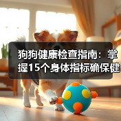 狗狗健康检查指南：掌握15个身体指标确保健康