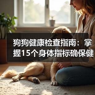 狗狗健康检查指南：掌握15个身体指标确保健康（图3）