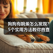 狗狗有跳蚤怎么发现？5个实用方法教你自查（图2）
