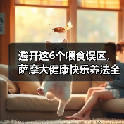 避开这6个喂食误区，萨摩犬健康快乐养法全解析（图4）