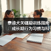 泰迪犬关键期训练指南：成长期行为习惯与科学养护（图4）