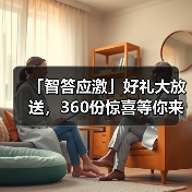 「智答应激」好礼大放送，360份惊喜等你来赢！